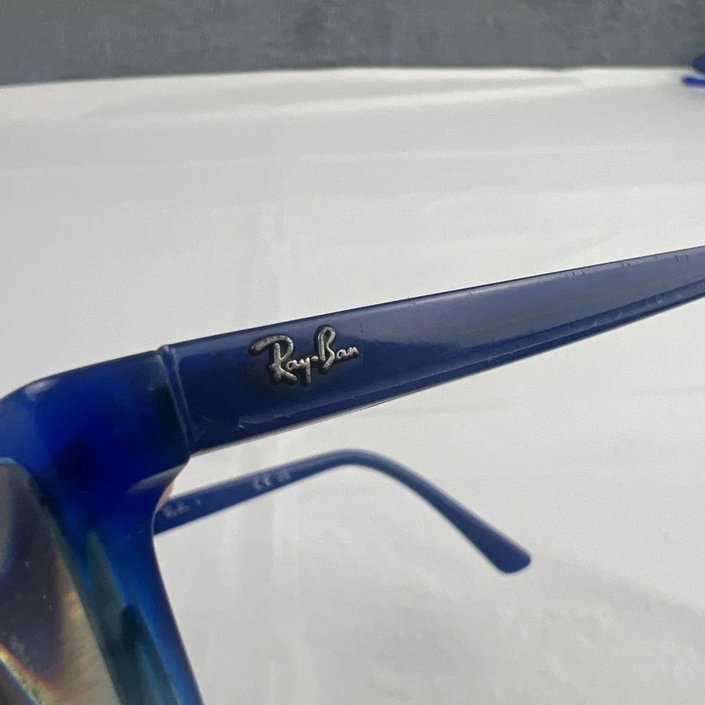 Ray-Ban RB1536 3731 Optics Kids Eyeglasses Blue Striped 48-16-130 FRAMES ONLY #3